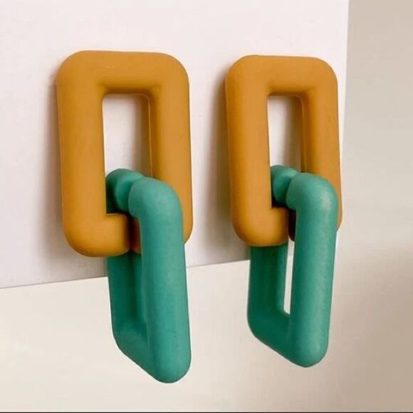 Geometric earrings  - Picture 1 of 6
